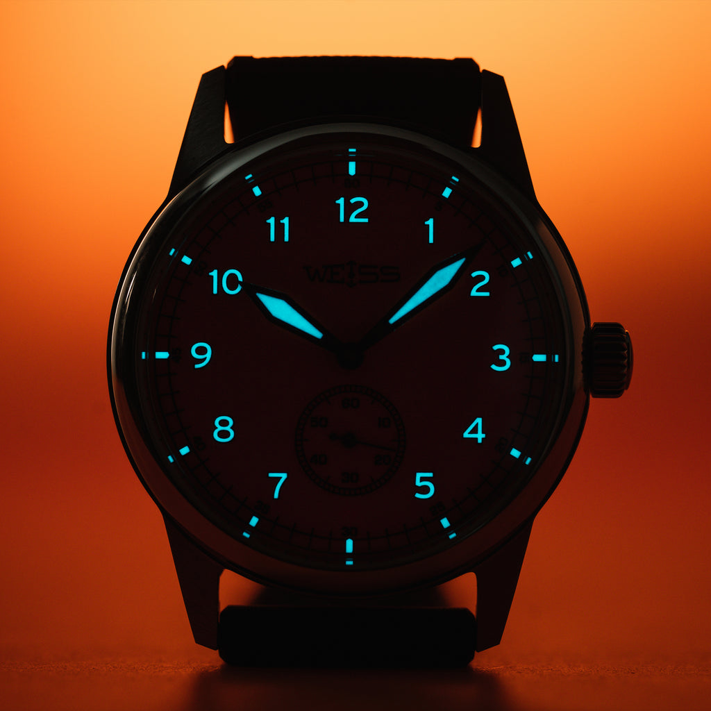 *Limited Edition* 38mm Standard Issue Field Watch: Tangerine Dial
