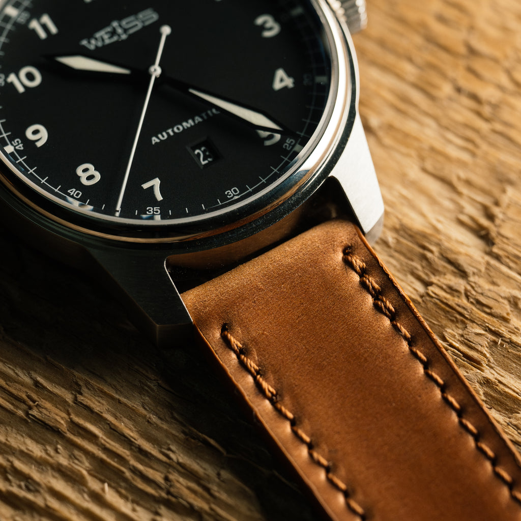 Horween Shell Cordovan Strap