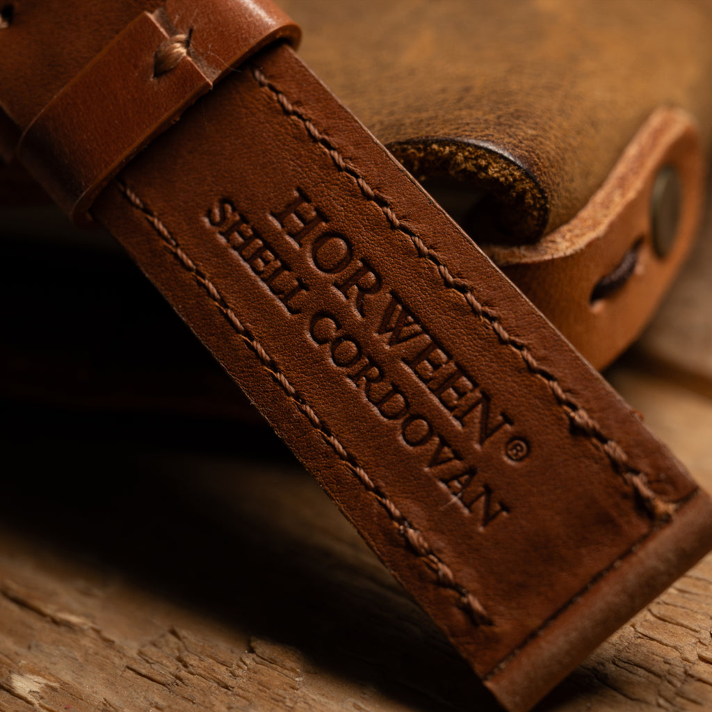 Horween Shell Cordovan Strap