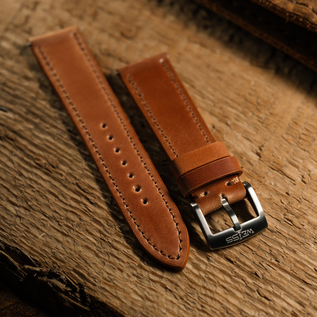 Horween Shell Cordovan Strap