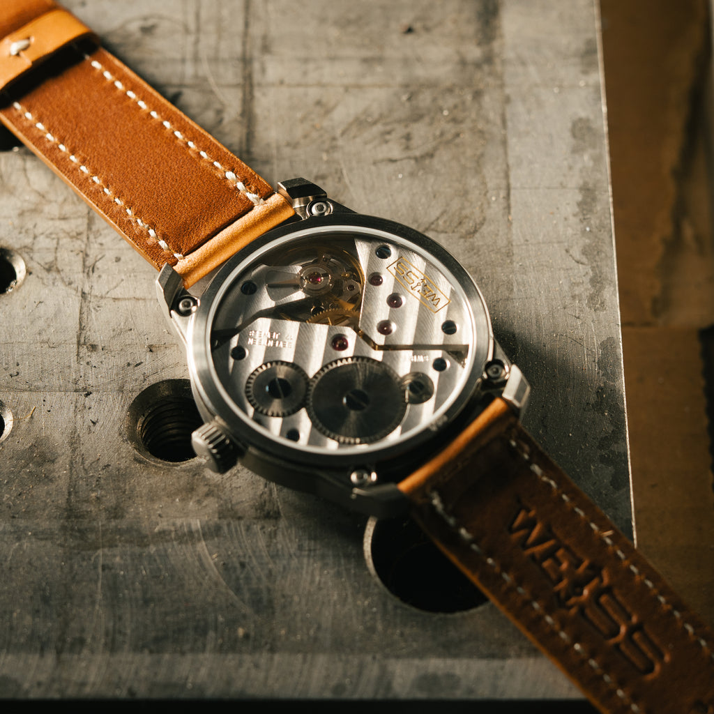 *Limited Edition* Titanium 42mm Standard Issue Field Watch: Textured British Racing Green