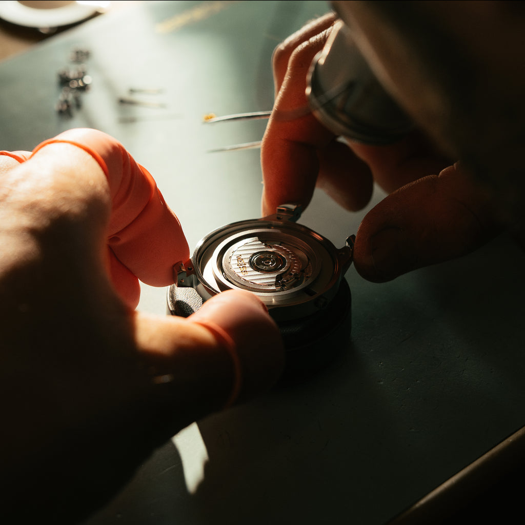 *Limited Edition* 42mm Automatic Standard Issue Field Watch with Date: Textured Black Dial