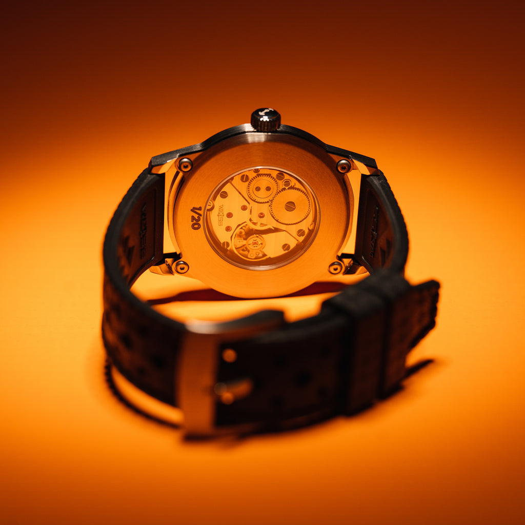 *Limited Edition* 38mm Standard Issue Field Watch: Tangerine Dial