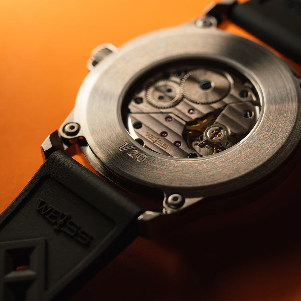 *Limited Edition* 38mm Standard Issue Field Watch: Tangerine Dial